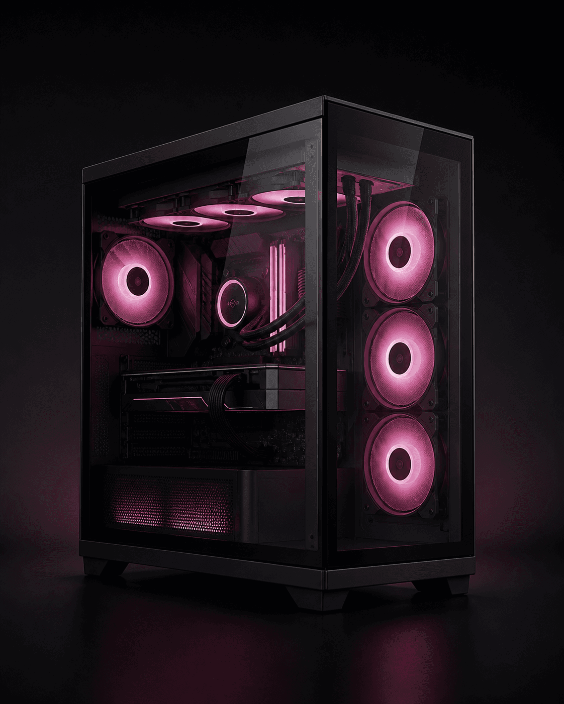 Generic custom PC visual, not product photography